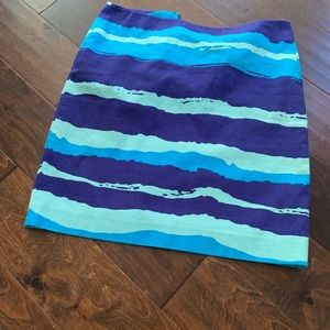 Blue Ann Taylor Skirt